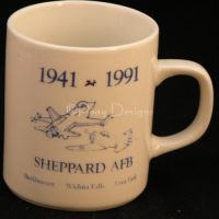 SHEPPARD AFB 1941-1991 Commemorative Coffee Mug